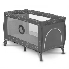 Манеж-ліжечко Lionelo Sven Plus Grey Concrete